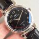 Copy IWC Portofino 40mm SS Black Dial Black leather Watch(4)_th.jpg
